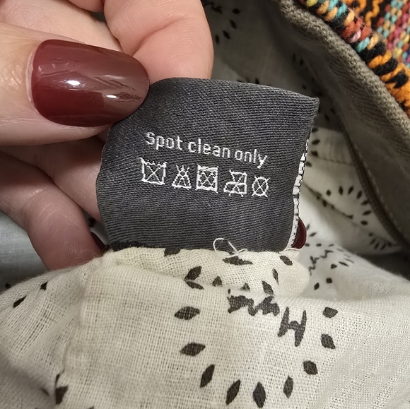 Myra Bag Rouge Bolsa Weekender Boho Rug Design Cowhide Leather Travel Western - Picture 5 of 6